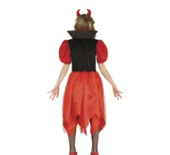 Costume da diavoletto per bambina con vestito
