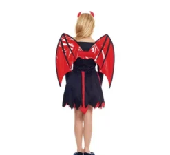 Costume da diavolo alato per bambina