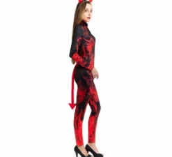 Costume da diavolo con corna per donna