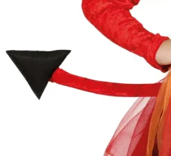 Costume da diavolo con le ali per bambina