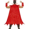 Costume da diavolo seducente e luminoso da uomo