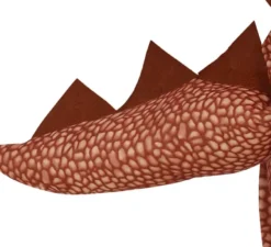 Costume da dinosauro marrone per bambini