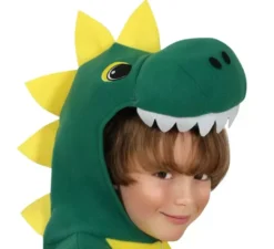 Costume da dinosauro verde per bambini