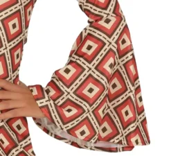 Costume da discoteca Diamond anni '70 da donna