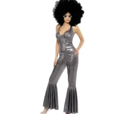 Costume da discoteca diva degli anni '70 per le donne
