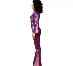 Costume da discoteca fucsia per donna