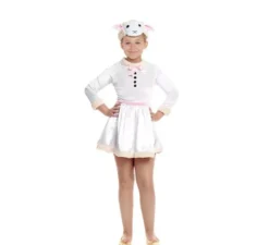 Costume da dolce pecora per bambina