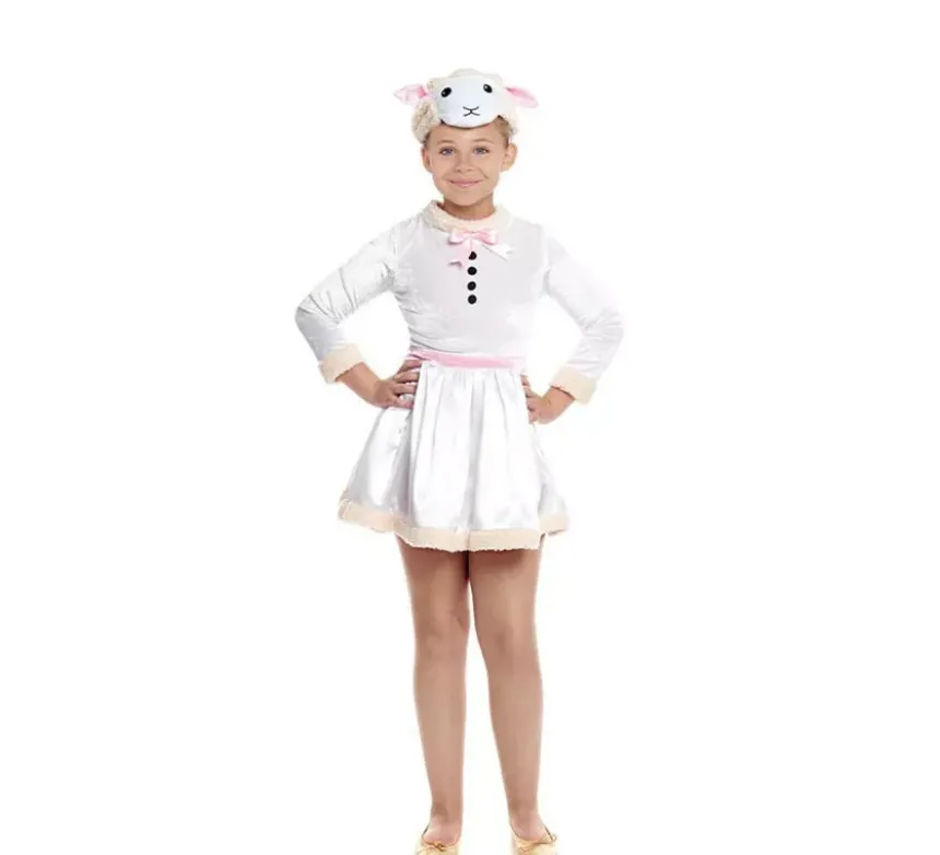 Costume da dolce pecora per bambina