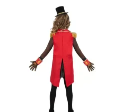 Costume da Domatore di Scheletri con copricapo per bambina