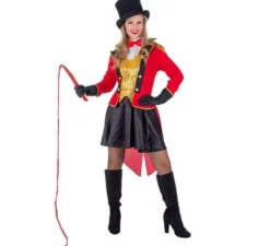 Costume da Domatrice rossa per donna