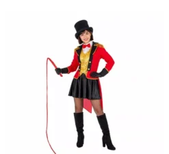 Costume da Domatrice rossa per donna