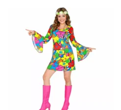 Costume da donna Floral Power anni '60