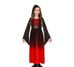 Costume da donna gotica rossa per ragazze