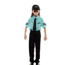 Costume da doppia polizia e ladro per bambini