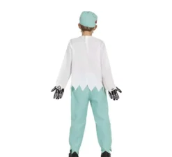 Costume da dottore scheletro zombie per bambini