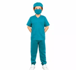 Costume da Dottore Verde per bambino