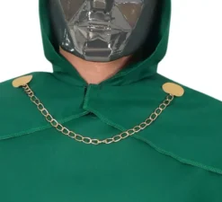 Costume da dottore verde per uomo
