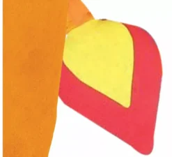 Costume da drago arancione per bambino