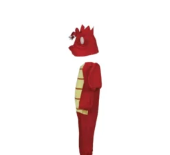 Costume da drago rosso con ali per bebè