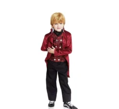 costume da duca inglese bordeaux per bambino