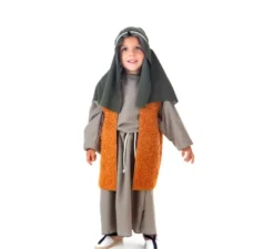 Costume da ebraico o San Giuseppe con la pelle di pecora per bambini