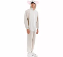 Costume da elefante del safari per adulto