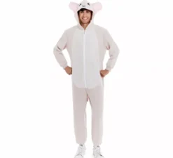 Costume da elefante del safari per adulto