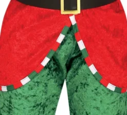 Costume da Elfo aiutante di Babbo Natale con cappello per bambino