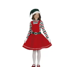 Costume da elfo di Babbo Natale per bambina