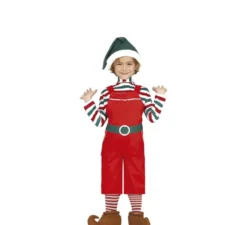 Costume da elfo di Babbo Natale per bambino