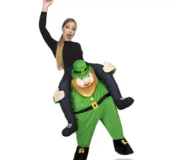 Costume da elfo irlandese sulle spalle per adulti