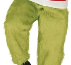 Costume da elfo natalizio verde scontroso da uomo