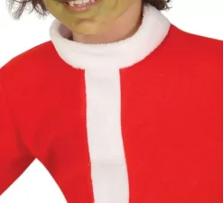 Costume da elfo scontroso di Natale verde per bambino