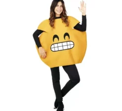 Costume da emoticon adulto sorridente
