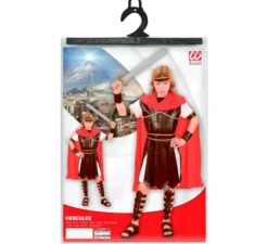 Costume da Ercole con mantello per bambini e ragazzi