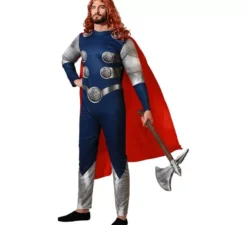 Costume da eroe dei fumetti Dio del tuono per uomo