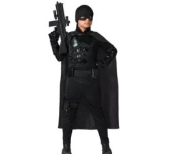 Costume da eroe dei fumetti oscuri per ragazzo