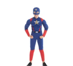 Costume da eroe della star americana per bambino