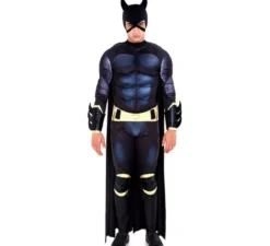 Costume da eroe pipistrello con maschera per uomo