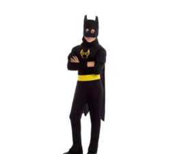 Costume da eroe pipistrello nero per bambino