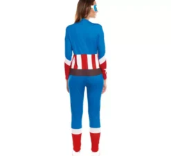Costume da eroina della stella americana per donna