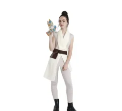 Costume da eroina galattica bianca per adolescenti