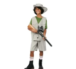Costume da esploratore della natura con cappello per bambino