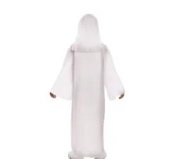 Costume da fantasma bianco con maschera per bambini