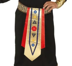Costume da faraone egiziano nero per bambino