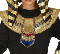 Costume da faraone egiziano nero per bambino