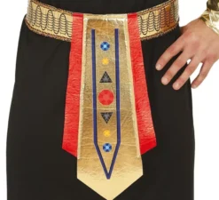 Costume da faraone egiziano nero per uomo