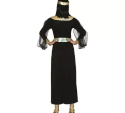 Costume da faraone nero per donna