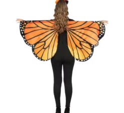 Costume da Farfalla Monarca di Catrina per donna