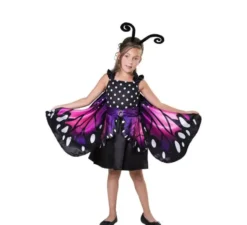 Costume da Farfalla rosa e viola per bambina